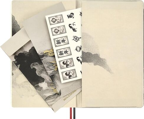 إصدار محدود من Moleskine دفتر عام 2026 للخط العربي، غطاء صلب، كبير (5 بوصة × 8.25 بوصة) مسطر/مسطر، رمادي فاتح، 176 صفحة in Saudi Arabia
