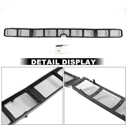 3Pcs Grille Mesh Insert Fit for R1T/ R1S Radiator Protective Mesh Grille Insert Panel Bug & Debris Protector for R1T/R1S 2022-2025 in Kuwait