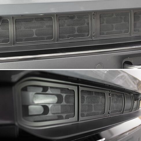 3Pcs Grille Mesh Insert Fit for R1T/ R1S Radiator Protective Mesh Grille Insert Panel Bug & Debris Protector for R1T/R1S 2022-2025 in Kuwait