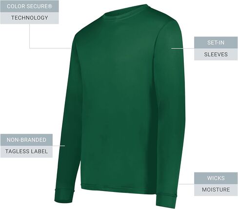 Augusta Sportswear Men's Wicking Long Sleeve T-Shirt in Saudi Arabia