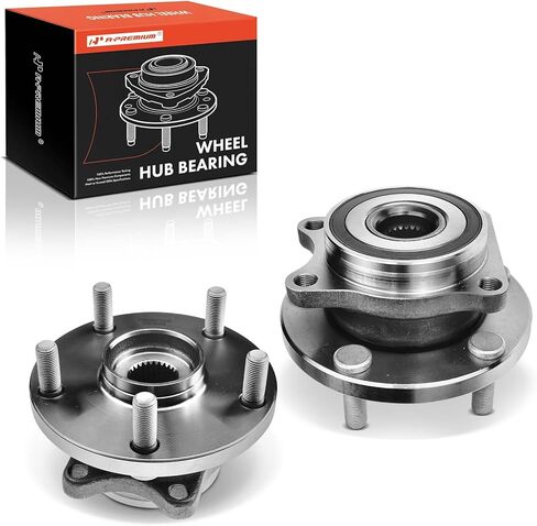 A-Premium 2 x Front Wheel Bearing and Hub Assembly with 5-Lug Compatible with Subaru Tribeca 2008-2014, B9 Tribeca 2006-2007 in Saudi Arabia