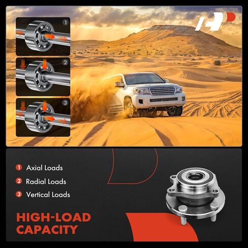 A-Premium 2 x Front Wheel Bearing and Hub Assembly with 5-Lug Compatible with Subaru Tribeca 2008-2014, B9 Tribeca 2006-2007 in Saudi Arabia