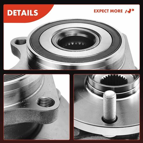 A-Premium 2 x Front Wheel Bearing and Hub Assembly with 5-Lug Compatible with Subaru Tribeca 2008-2014, B9 Tribeca 2006-2007 in Saudi Arabia
