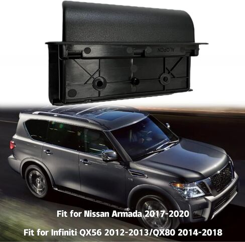 حامل أكواب وحدة التحكم الخلفية أسود لنيسان أرمادا 2017-2020، إنفينيتي QX56 2012-2013، QX80 2014-2018 حامل أكواب المقعد المركزي يستبدل 88741-1LK3D 887411LK3D in Saudi Arabia