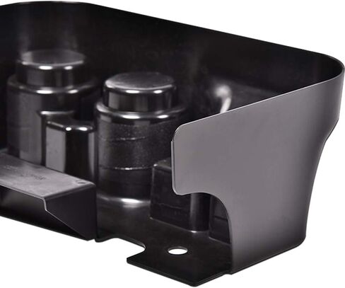 حامل أكواب وحدة التحكم المركزية LQI متوافق مع Ford F250 F350 F450 F550 Super Duty Truck 1999-2001 أسود in Saudi Arabia