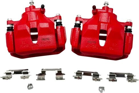 19B2702 19B2703 Front Left & Right Side Disc Brake Caliper With Bracket for Toyota Camry 2002 2003 2004 2005 2006 L4 2.4L, V6 3.0L in Saudi Arabia