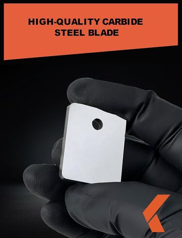 Tungsten Denibbing Blade File Tool 2-in-One Automotive Paint Stripper and Sanding Pad Block for Removing Dust, Paint Imperfections or Stains in Kuwait