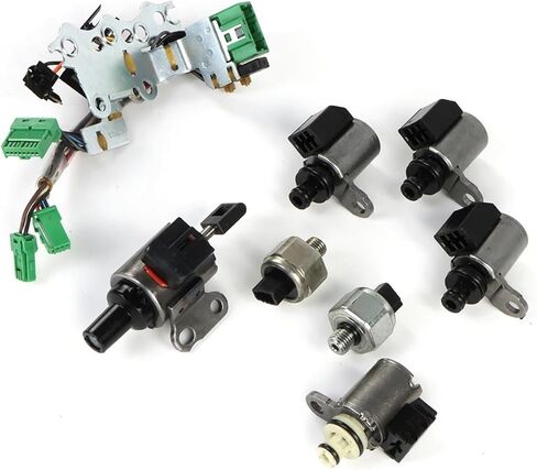 1set CVT Transmissions Valve Body Solenoids JF011E RE0F10A F1CJA Compatible For Nissan Altima Rogue Sentra Compatible For Dodge Caliber L4 2.5L in Kuwait