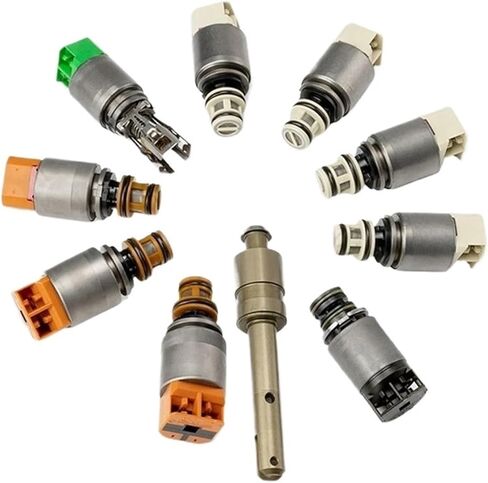 8HP45 8HP-45 8HP70 ناقل الحركة الملف اللولبي عدة صمام متوافق لسيارات BMW X3 F25 متوافق مع لاند روفر جاكوار متوافق مع أودي ZF8HP45 ZF8HP70 in Kuwait