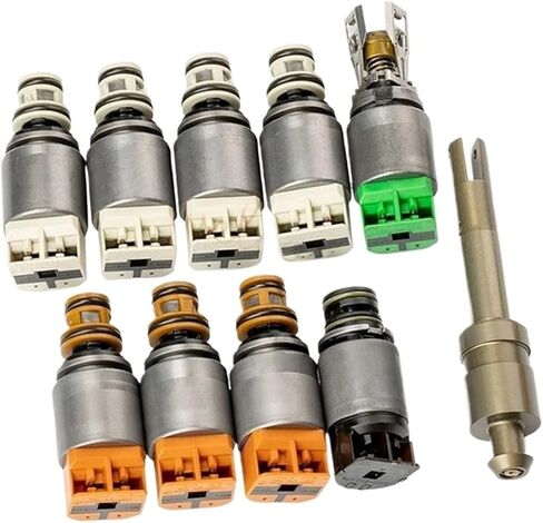 8HP45 8HP-45 8HP70 ناقل الحركة الملف اللولبي عدة صمام متوافق لسيارات BMW X3 F25 متوافق مع لاند روفر جاكوار متوافق مع أودي ZF8HP45 ZF8HP70 in Kuwait