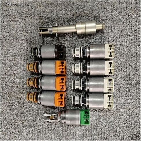 8HP45 8HP-45 8HP70 ناقل الحركة الملف اللولبي عدة صمام متوافق لسيارات BMW X3 F25 متوافق مع لاند روفر جاكوار متوافق مع أودي ZF8HP45 ZF8HP70 in Kuwait