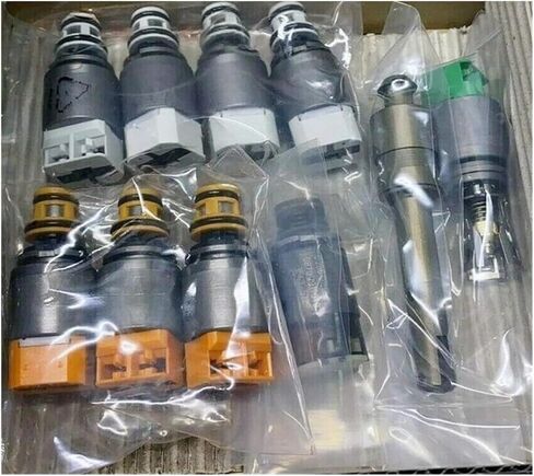 8HP45 8HP-45 8HP70 ناقل الحركة الملف اللولبي عدة صمام متوافق لسيارات BMW X3 F25 متوافق مع لاند روفر جاكوار متوافق مع أودي ZF8HP45 ZF8HP70 in Kuwait