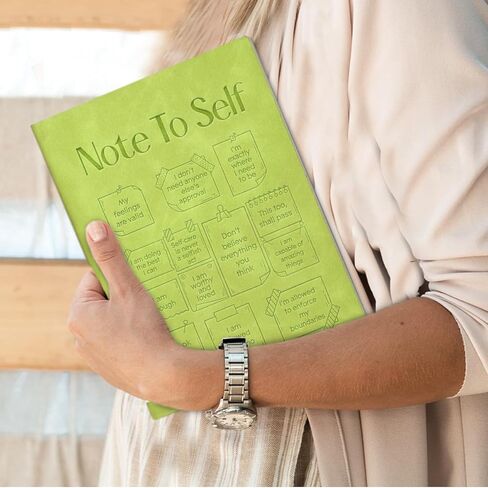 Note to Self Motivational 160 Pages Journal Notebook - Mental Health Gifts for Women Men Friends - School Counselor Therapist Office Gifts Writing Notebook in Saudi Arabia