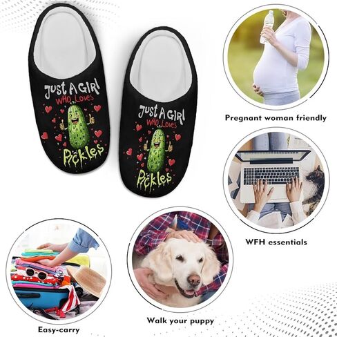 Poceacles House Slippers Women Men Fuzzy Slipper Soft Non-Slip Bedroom Slippers for Home, Travel in Saudi Arabia