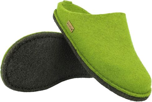 HAFLINGER Slipper | Flair Soft, Grass Green, 38 in Saudi Arabia