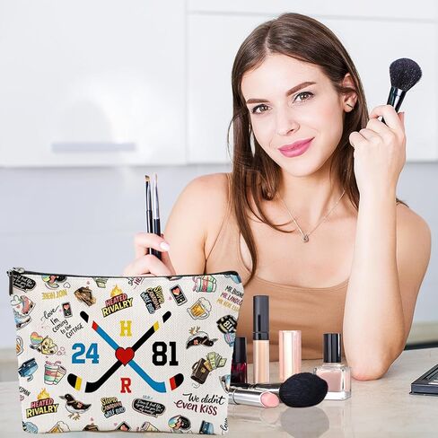 حقيبة مكياج هيت ريفالري للنساء، حقيبة مستحضرات تجميل هيت ريفالري ميرش هدايا لها، أم الابنة، الممرضة، التخرج أو عيد الميلاد in Kuwait