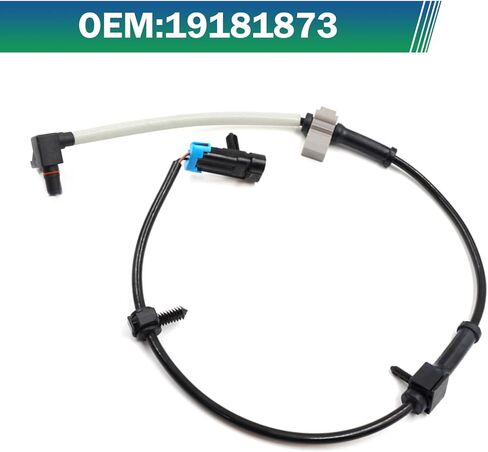 2 PCS ABS Wheel Speed Sensors, Front Wheel Speed Sensor, OEM 15037208 ALS482, Compatible with 1999-2006 Chevy GMC Select Models in Saudi Arabia