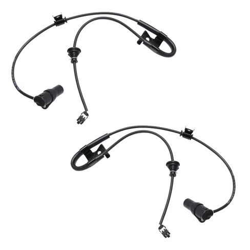for Toyota Highlander ABS Speed Sensor 2004 2005 2006 2007 Driver and Passenger Side | Pair | Rear | 2-Prong Terminal | Female Terminals | Blade Type | Spindle Mounted in Saudi Arabia