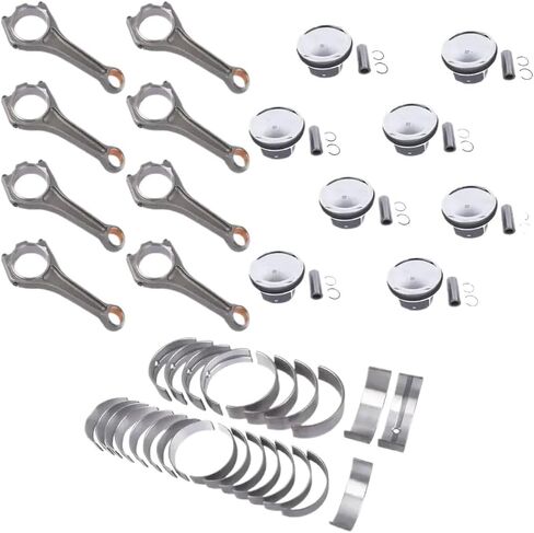 Engine Crankshaft Connecting Rods Piston Rings Set Compatible With AJ133 5.0 V8 in Saudi Arabia