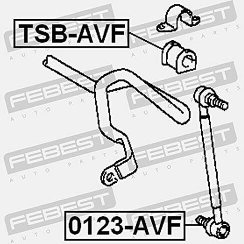 FEBEST 0123-AVF Front Stabilizer/Sway Bar Link in Saudi Arabia