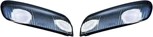 Compatible For Volvo C30 2006 2007 2008 2009 2010 Car Headlight Shell Cover Replacement Headlamp Lens Headlight Glass(2PCS Left And Right) in Saudi Arabia