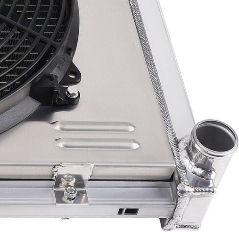 3 Row Aluminum Radiator Fan Kit Compatible With Camaro V8 5 7L 19967 1969 DPI337 in Kuwait