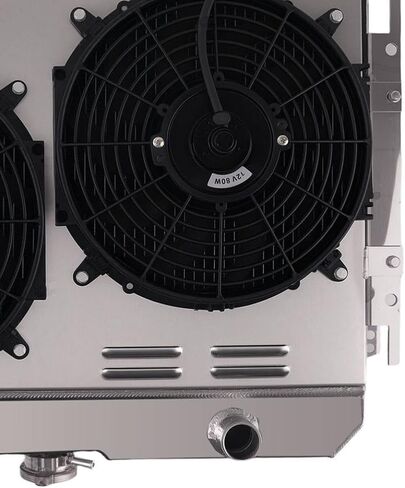 3 Row Radiator 289 AT Kit Compatible With Bel Air Impala Biscayne 1963-1968 in Kuwait