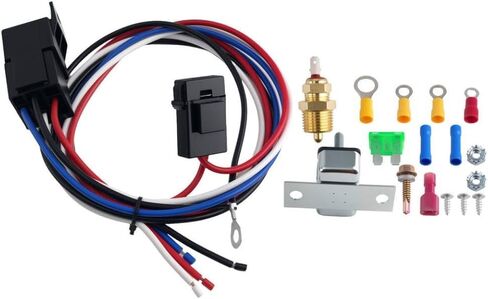 3 Row Radiator 289 AT Kit Compatible With Bel Air Impala Biscayne 1963-1968 in Kuwait