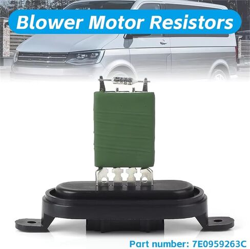A/C Fan Control Resistor for VW for 2002 2003 2004 2005 2006 2007 2008 2009 2010 Car Heater Blower Fan Resistor 7E0959263C E0959263 in Saudi Arabia