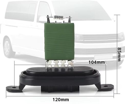 A/C Fan Control Resistor for VW for 2002 2003 2004 2005 2006 2007 2008 2009 2010 Car Heater Blower Fan Resistor 7E0959263C E0959263 in Saudi Arabia