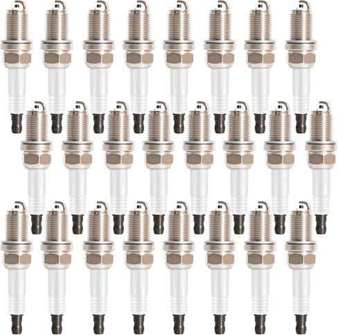 24 Pack RC12YC Spark Plugs Nickel Alloy Compatible with Briggs and Stratton Replaces 491055S 692051 792015 in Kuwait