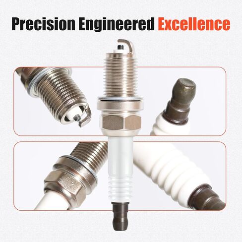 24 Pack RC12YC Spark Plugs Nickel Alloy Compatible with Briggs and Stratton Replaces 491055S 692051 792015 in Kuwait