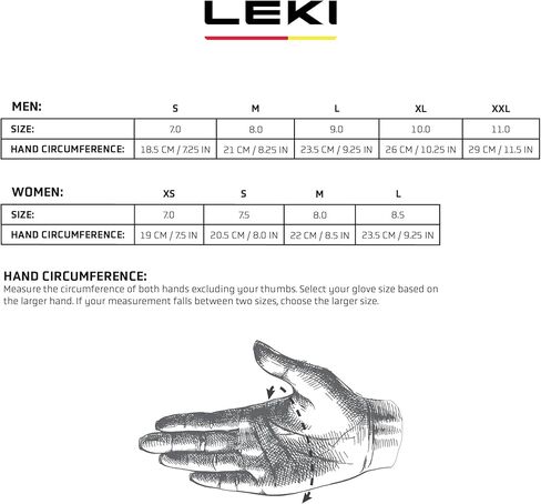 LEKI Women's Griffin Pro 3D Primaloft Gold Insulated Water-Resistant Gloves for Skiing, Snowboarding, & Cold Weather in Saudi Arabia