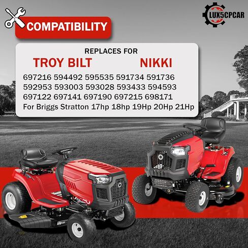 795365 594605 592224 Carburetor Carb Replace Nikki 697216 594492 595535 591734 591736 592953 593003 593028 593433 594593 697122 697141 697190 697215 698171 For Briggs Stratton 17hp 18hp 19Hp 20Hp 21Hp in Kuwait