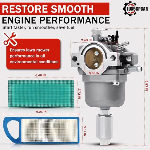 795365 594605 592224 Carburetor Carb Replace Nikki 697216 594492 595535 591734 591736 592953 593003 593028 593433 594593 697122 697141 697190 697215 698171 For Briggs Stratton 17hp 18hp 19Hp 20Hp 21Hp in Kuwait