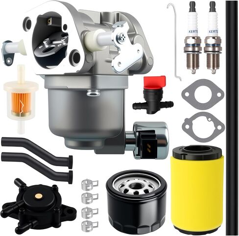 593200 Carburetor Compatible with G02826 44N877 Intek V-Twin 24hp 724cc - Replaces 595321, Fits 24v54 Mower in Kuwait