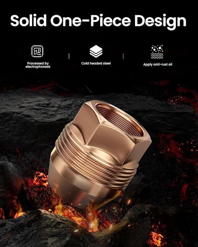 GAsupply 24pcs 14x1.5 Lug Nuts Fit for Express Silverado Sierra 1500 Suburban C1500 K1500 Avalanche, 1.13" Tall 7/8" 22mm Hex, OEM Factory Open End Acorn Lugnuts Replacement for 6 Lug | 5 Lug Wheel in Kuwait