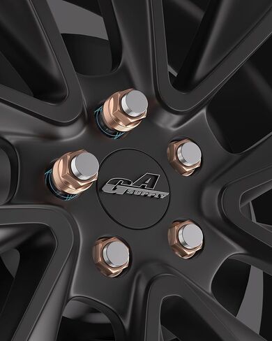 GAsupply 24pcs 14x1.5 Lug Nuts Fit for Express Silverado Sierra 1500 Suburban C1500 K1500 Avalanche, 1.13" Tall 7/8" 22mm Hex, OEM Factory Open End Acorn Lugnuts Replacement for 6 Lug | 5 Lug Wheel in Kuwait