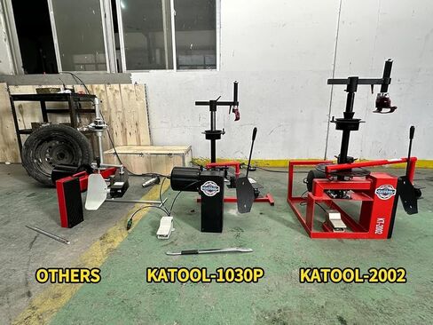 KT-2002P Mini Tire Changer Machine 39 Inch with Air Bead Breaker, 132 lbs Lightweight Design Compact Portable Wheel Changer for 12"-22 Inch Tires in Kuwait
