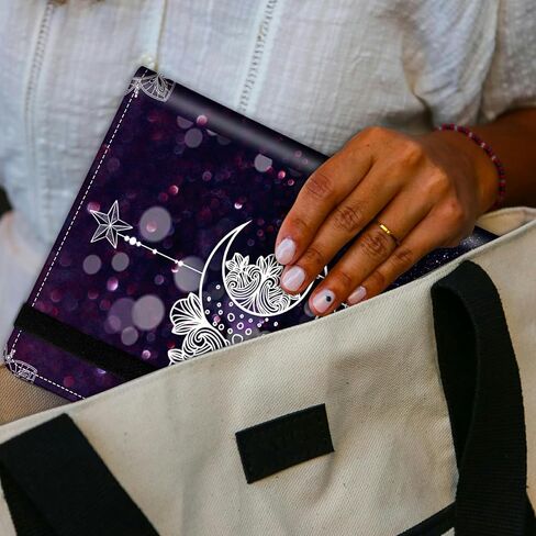 Moonflower Small Photo Album 4x6 inch PU Leather Cover Photo Albums with Elastic Band 120 Photos Inner Transparent Pockets Design for Family Anniversary Wedding Baby Pets in Kuwait