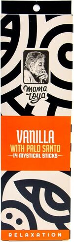 Vanilla with Palo Santo Incense Sticks (14 Mystical Sticks) Relaxation –Comforting, Purifying & Handcrafted Natural Aroma in Saudi Arabia
