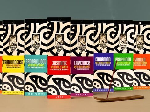 Vanilla with Palo Santo Incense Sticks (14 Mystical Sticks) Relaxation –Comforting, Purifying & Handcrafted Natural Aroma in Saudi Arabia