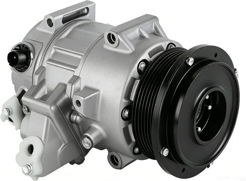 158368 Air Conditioner AC Compressor with Clutch Compatible with Toyota 2009-2016 Venza 2.7L 2009-2013 Highlander 2.7L Replace 815579 4711019 648383 CO-20759C in Kuwait