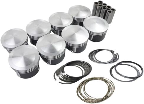 مجموعة حلقات المكبس لمحرك الغاز 5.7L V8 متوافق مع شاحن دورانجو رام 1500 2500 3500 300 شيروكي 2003-2007 in Kuwait
