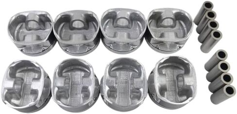 مجموعة حلقات المكبس لمحرك الغاز 5.7L V8 متوافق مع شاحن دورانجو رام 1500 2500 3500 300 شيروكي 2003-2007 in Kuwait