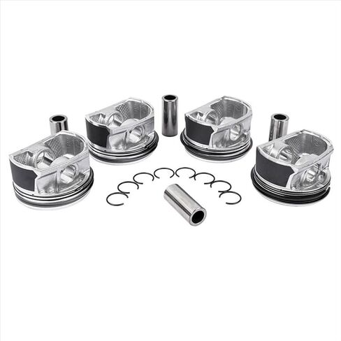 مجموعة المكابس والخواتم 11257566019 متوافقة مع R55 R61 N14 TURBO Cooper Countryman 06 16 ملحقات قطع غيار المحرك 4 Pack in Kuwait