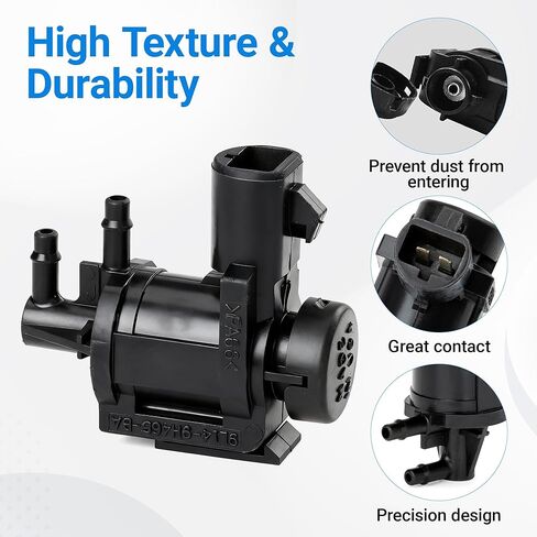 9L14-9H465-BA 4x4 Locking Hub Vacuum Solenoid Fit for Expedition F150 Navigator Super Duty F250 F350 F450 F550 Vacuum Solenoid Pur ge Valve Replacement 6L3Z-9H465-A 7L1Z-9H465-B in Kuwait