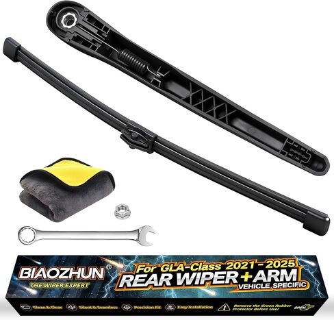 Rear Wiper Arm Blade Assembly, Replacement for Mercedes-Benz GLS-Class 2020–2025 (X167), GLS 450, 580, AMG GLS 63 | Back Windshield Wiper Blade Arm, Nut, Cap Cover Accessories Set in Saudi Arabia
