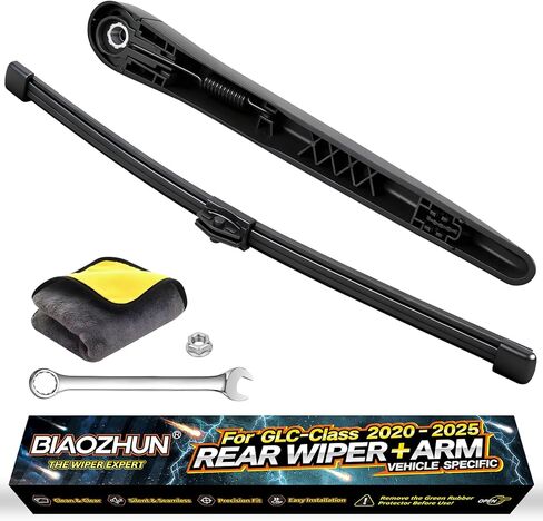 Rear Wiper Arm Blade Assembly, Replacement for Mercedes-Benz GLS-Class 2020–2025 (X167), GLS 450, 580, AMG GLS 63 | Back Windshield Wiper Blade Arm, Nut, Cap Cover Accessories Set in Saudi Arabia