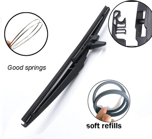 Rear Wiper Blade & Arm Set Kit, For Toyota 4Runner 4 Runner 2003-2009 Rear Wiper Arm in Saudi Arabia